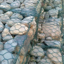 Panier de roche en revêtement en PVC Box Gabions